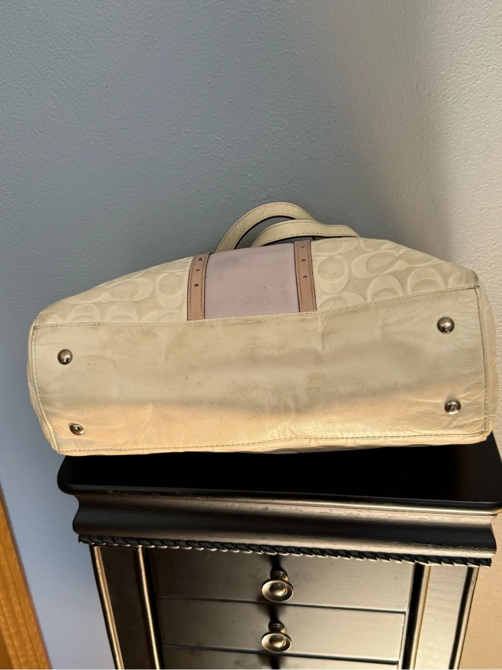 Vintage Coach Penelope Carryall Satchel Handbag